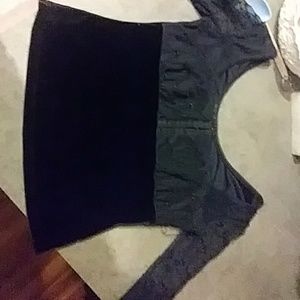 Black long sleeve shirt